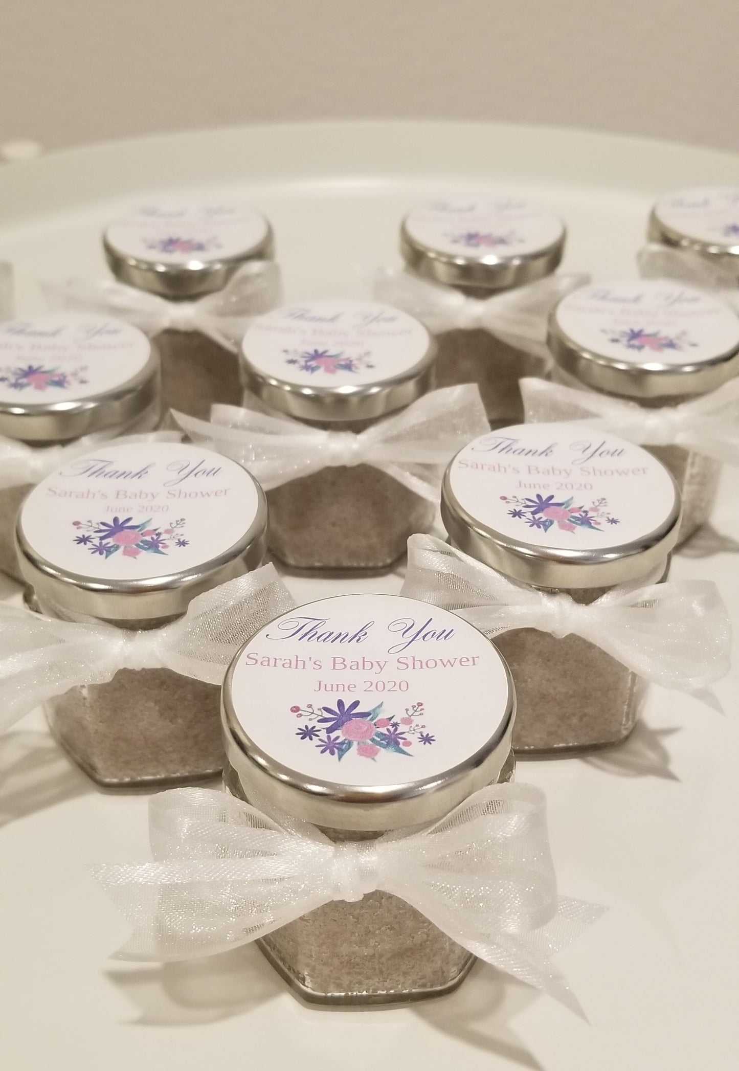 Personalized Sugar Scrub Favors