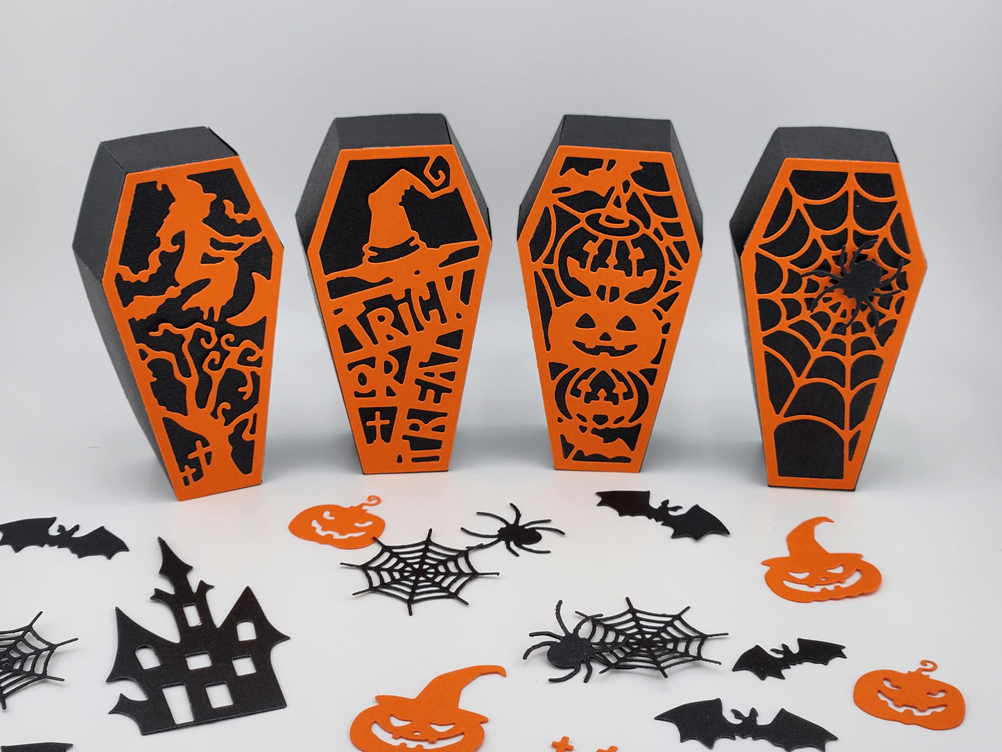 Halloween Coffin Treat Boxes