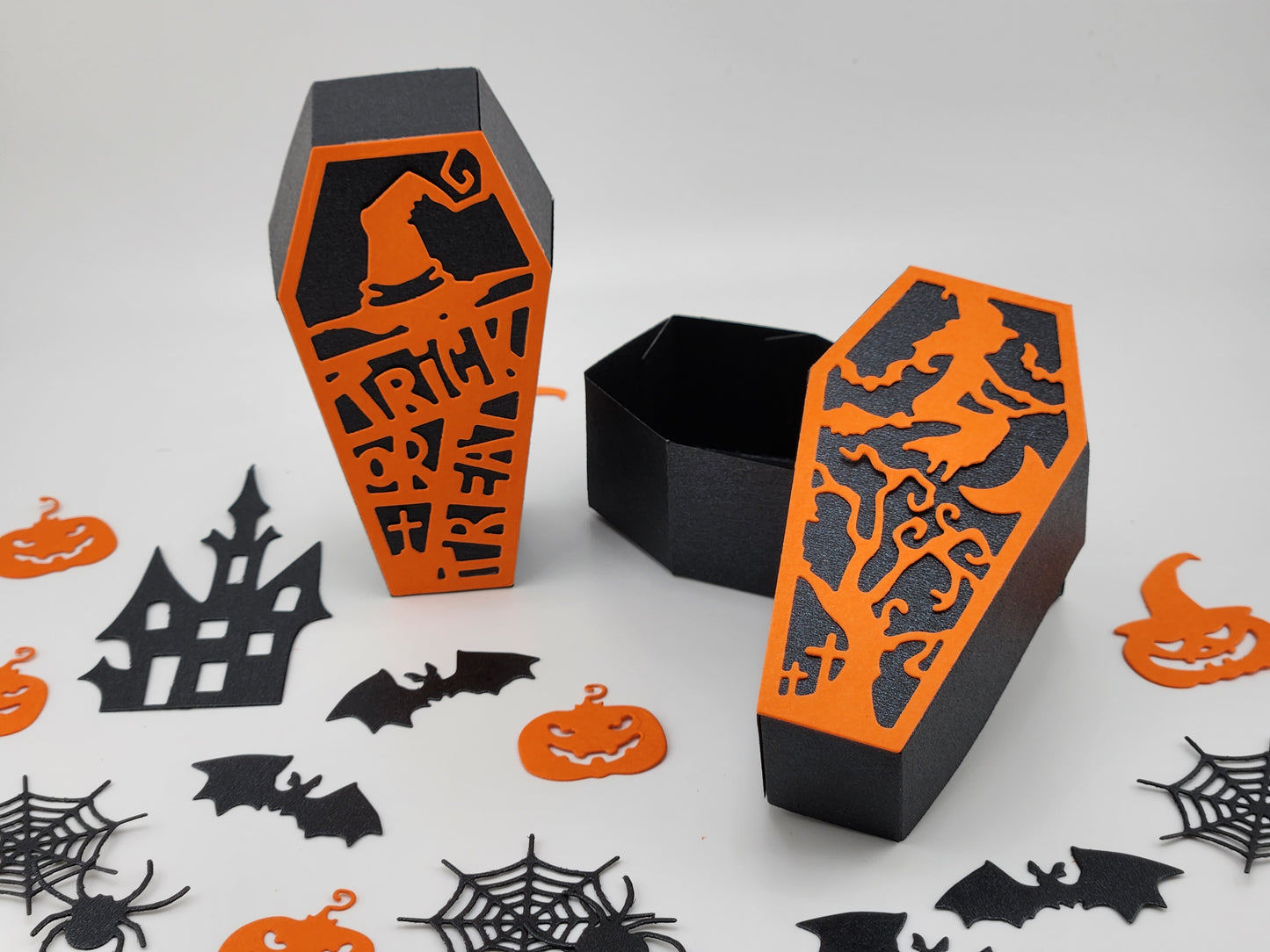 Halloween Coffin Treat Boxes