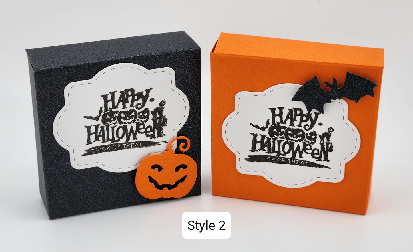 Halloween Treat Boxes