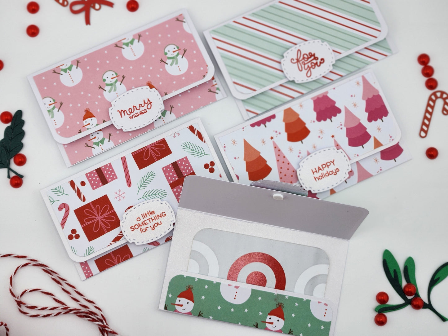 Cute & Simple Christmas Gift Card Holders