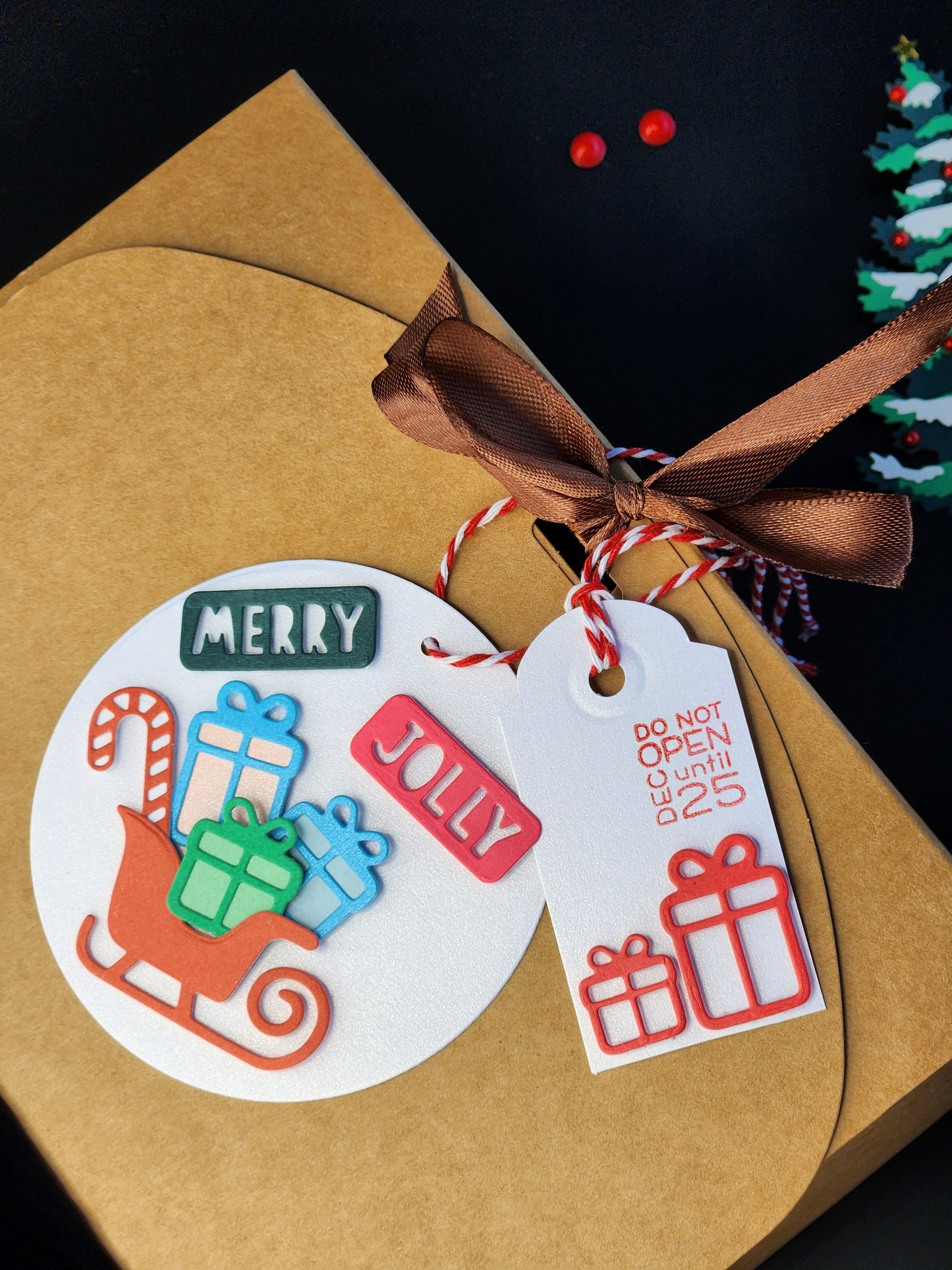 Festive Christmas Gift Tags