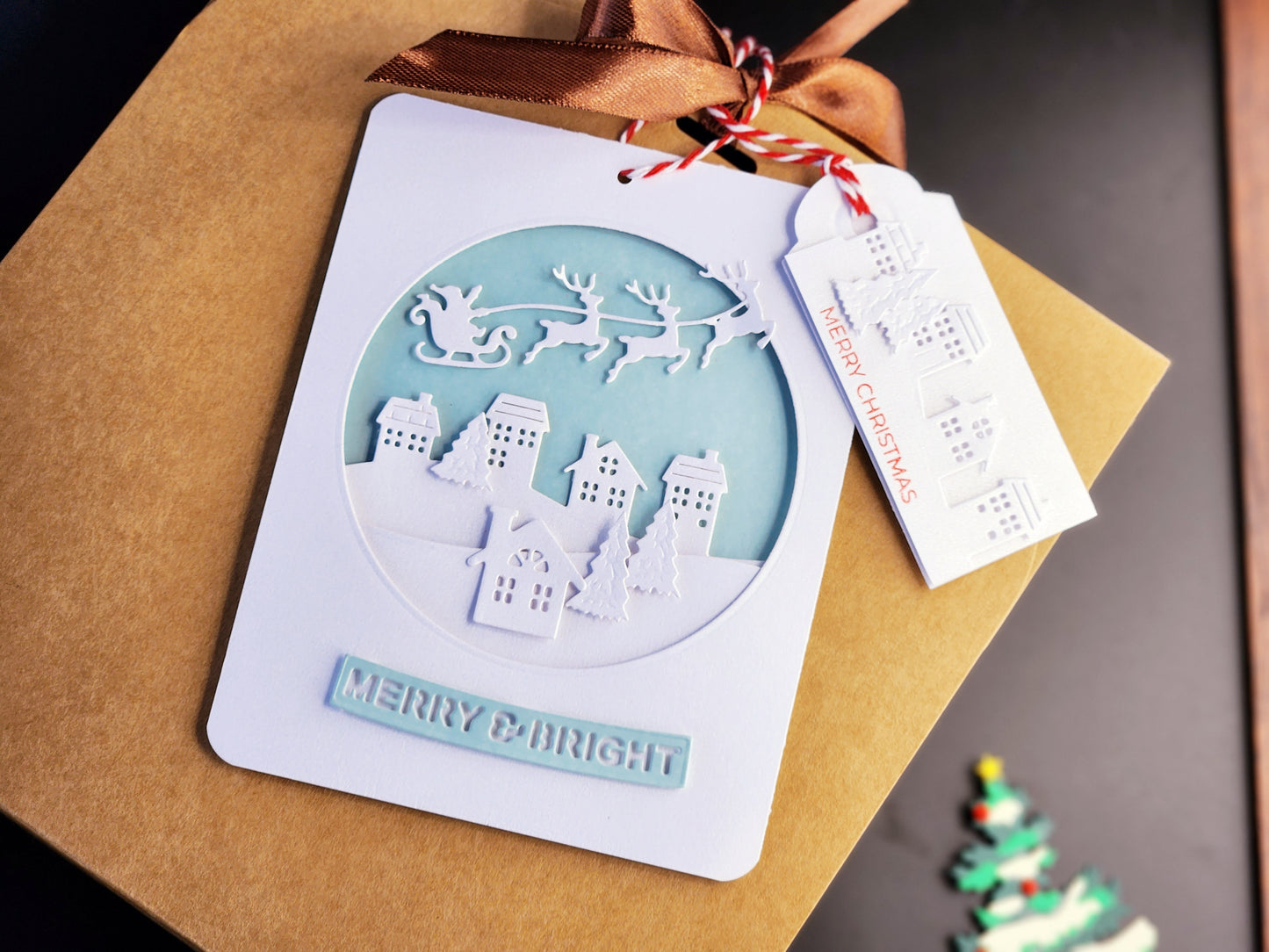 Christmas Village Gift Tags