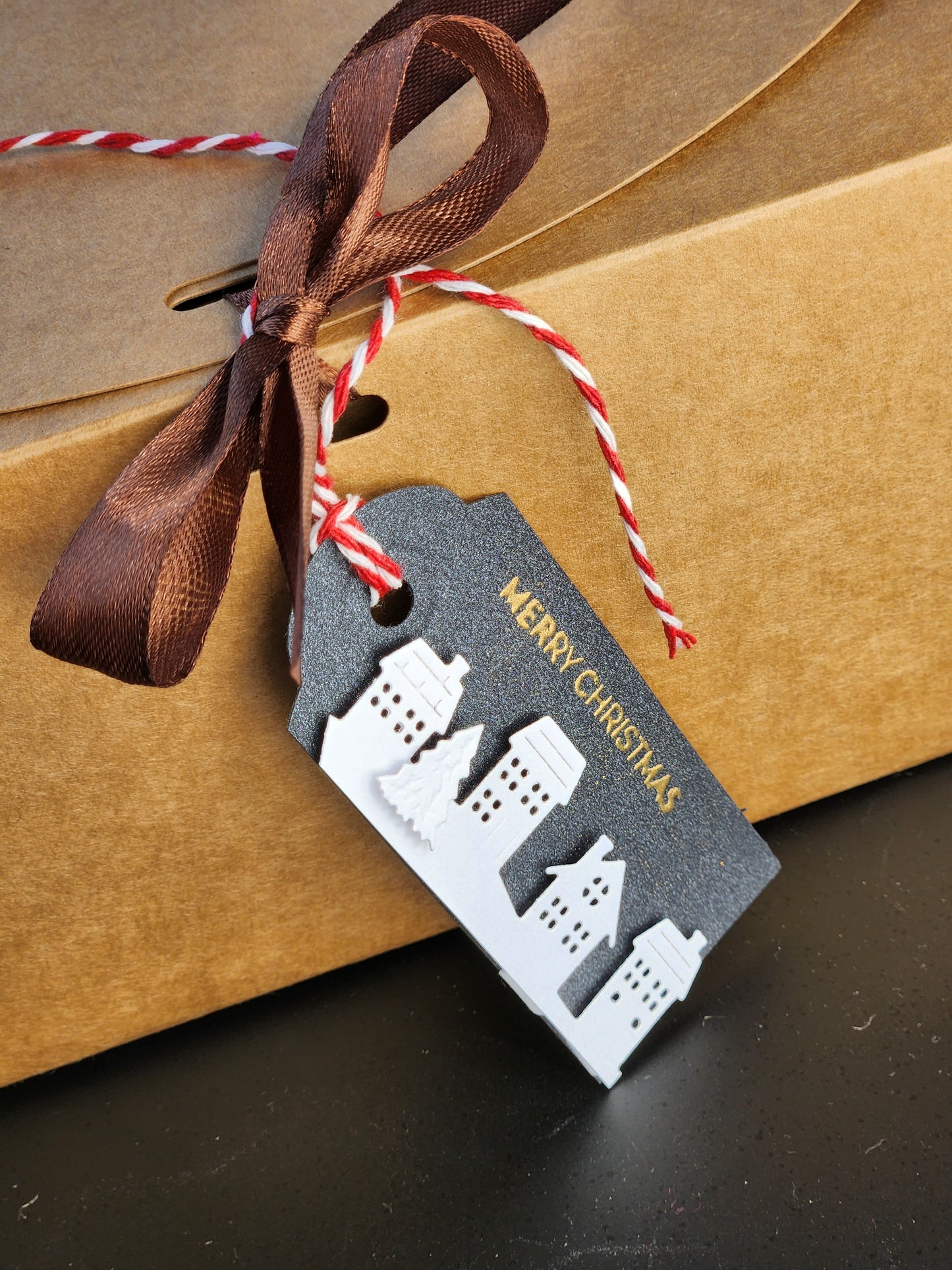 Christmas Village Gift Tags