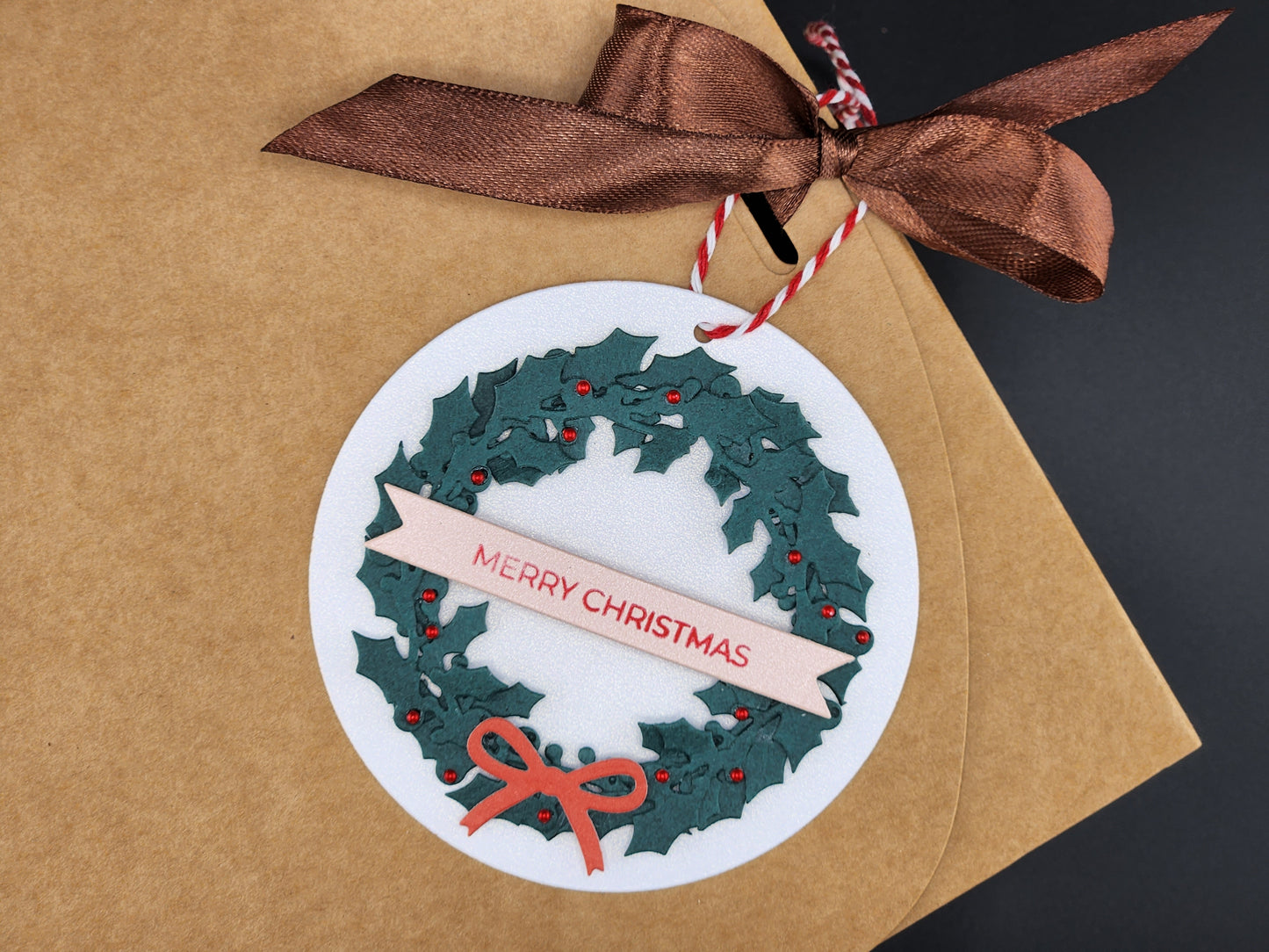 Christmas Wreath Gift Tags