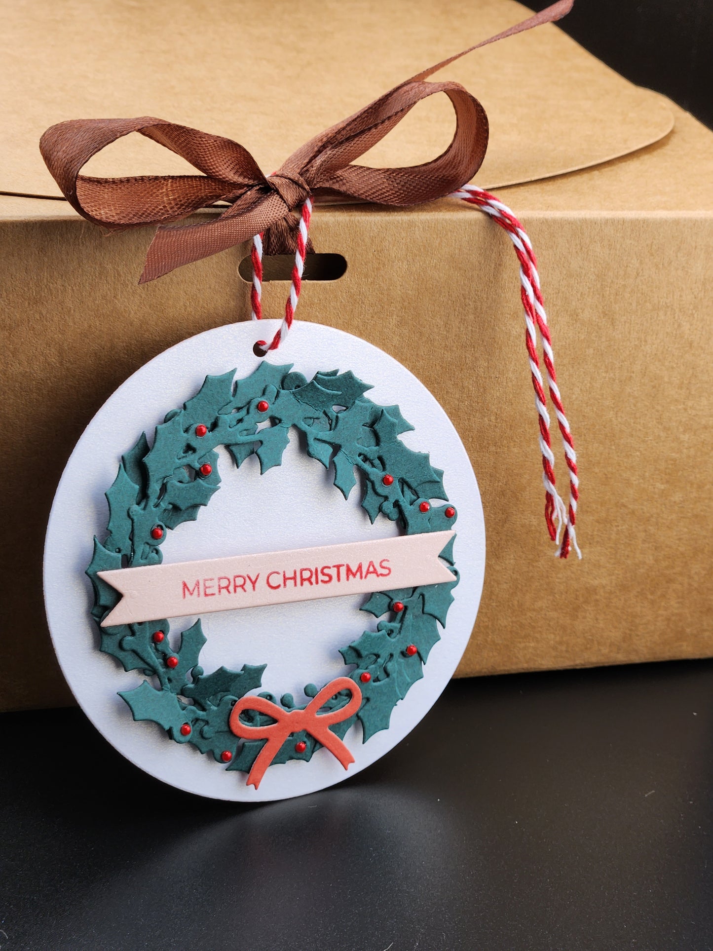 Christmas Wreath Gift Tags