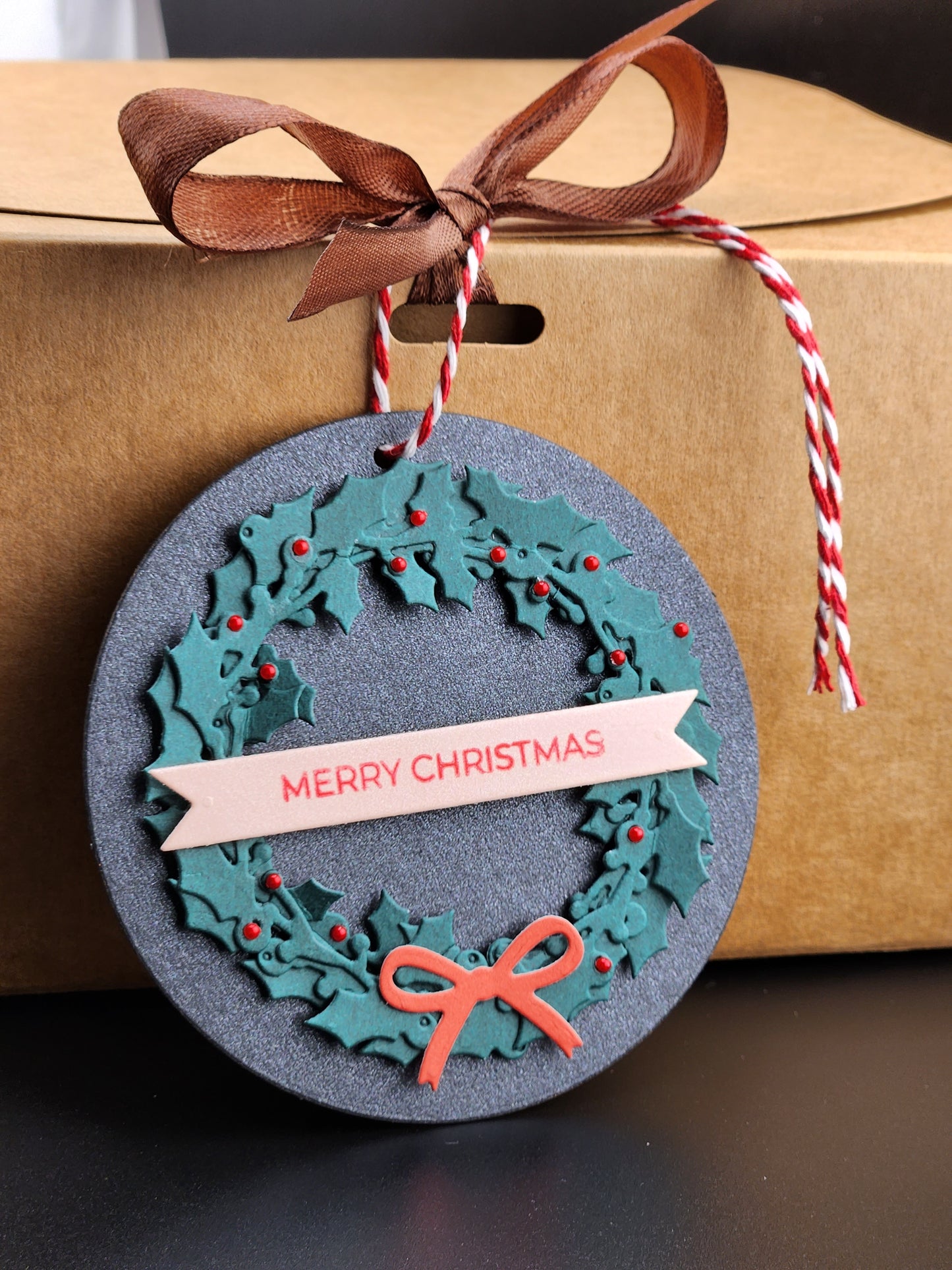 Christmas Wreath Gift Tags