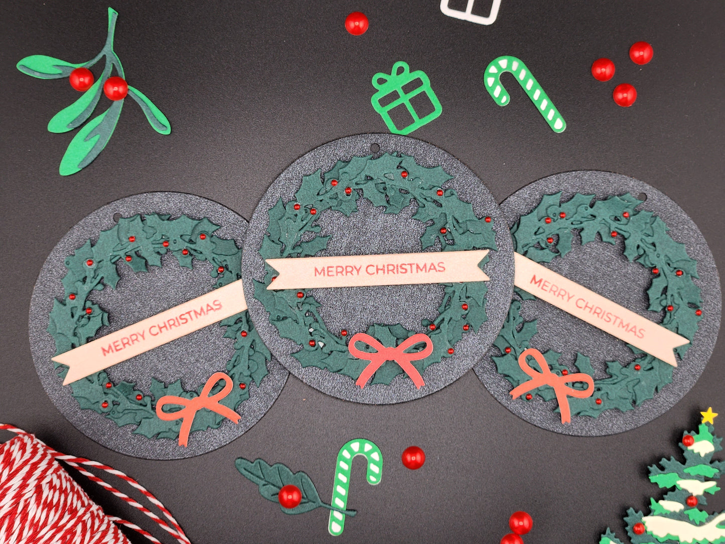 Christmas Wreath Gift Tags