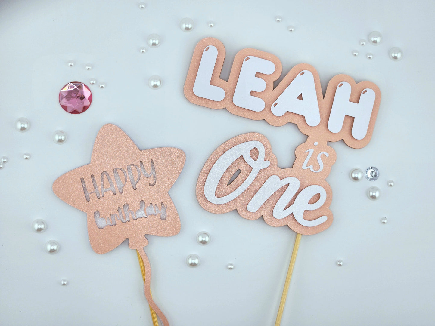 Custom Birthday Cake Topper