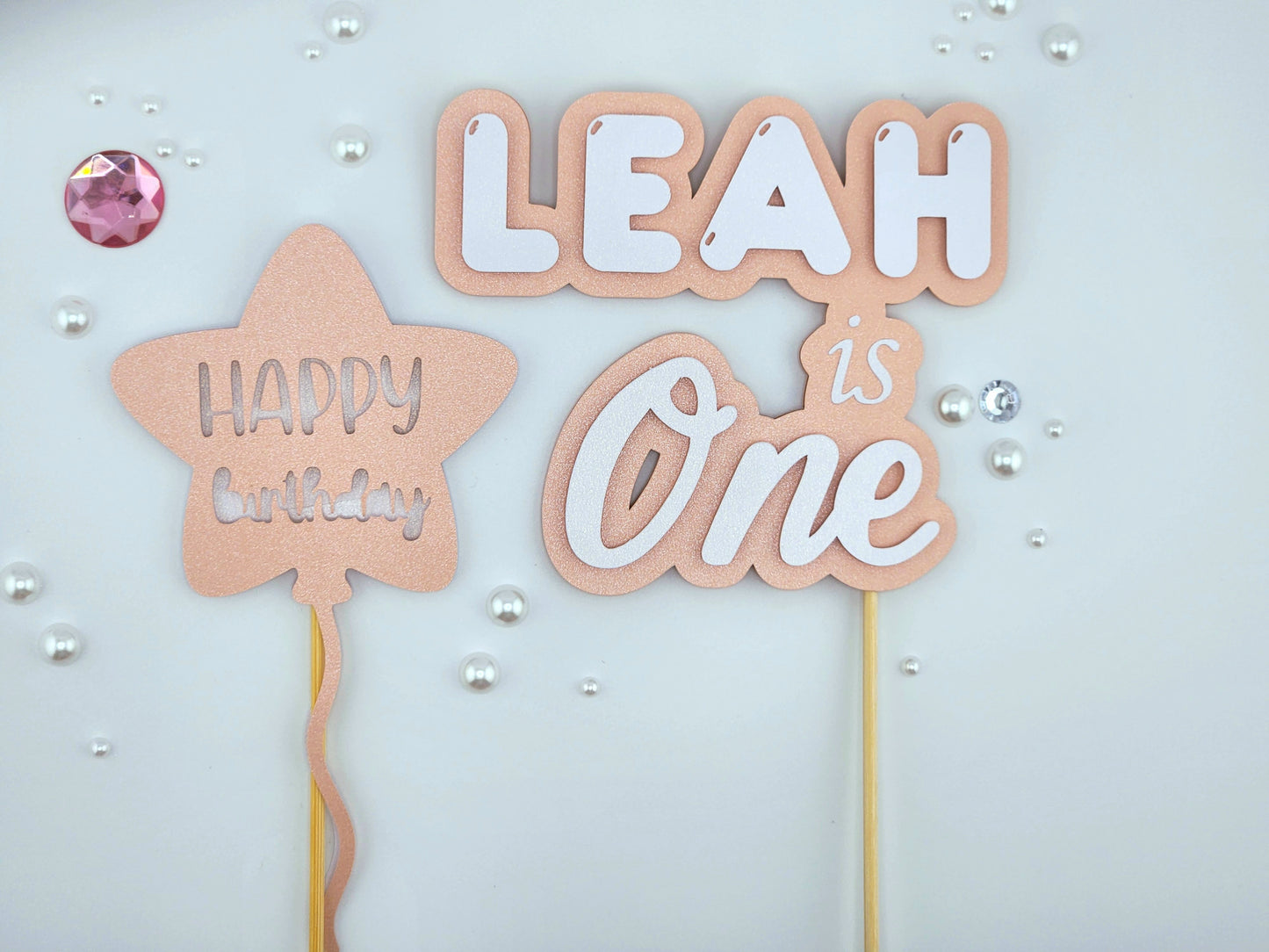 Custom Birthday Cake Topper