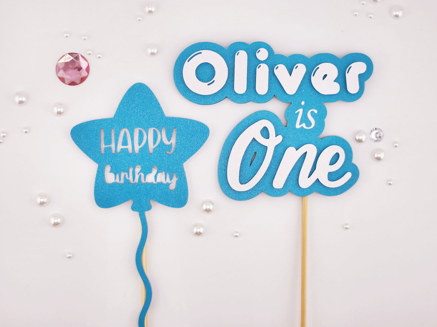 Custom Birthday Cake Topper