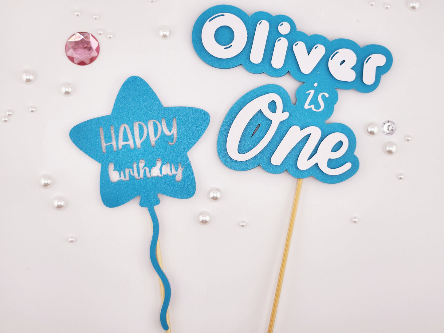 Custom Birthday Cake Topper