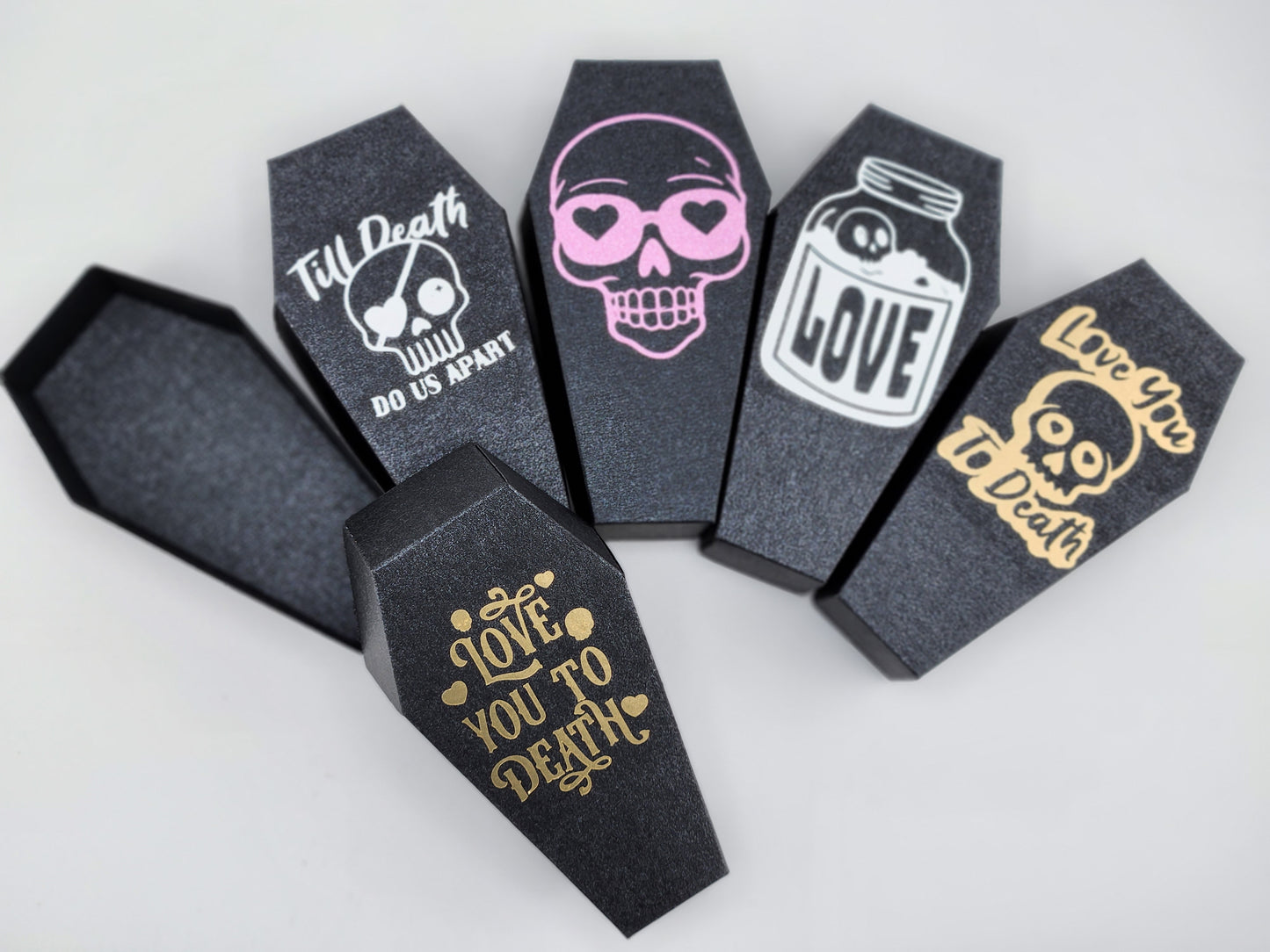 Valentine's Day Coffin Boxes