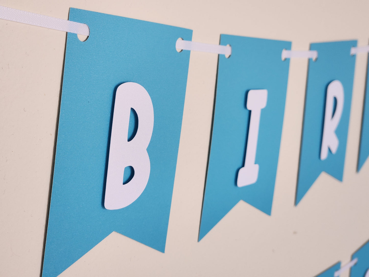 Personalized Handmade Happy Birthday Banners-Purple