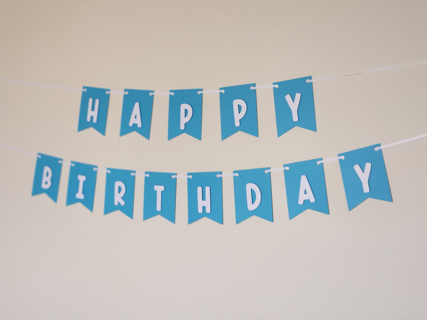 Personalized Handmade Happy Birthday Banners