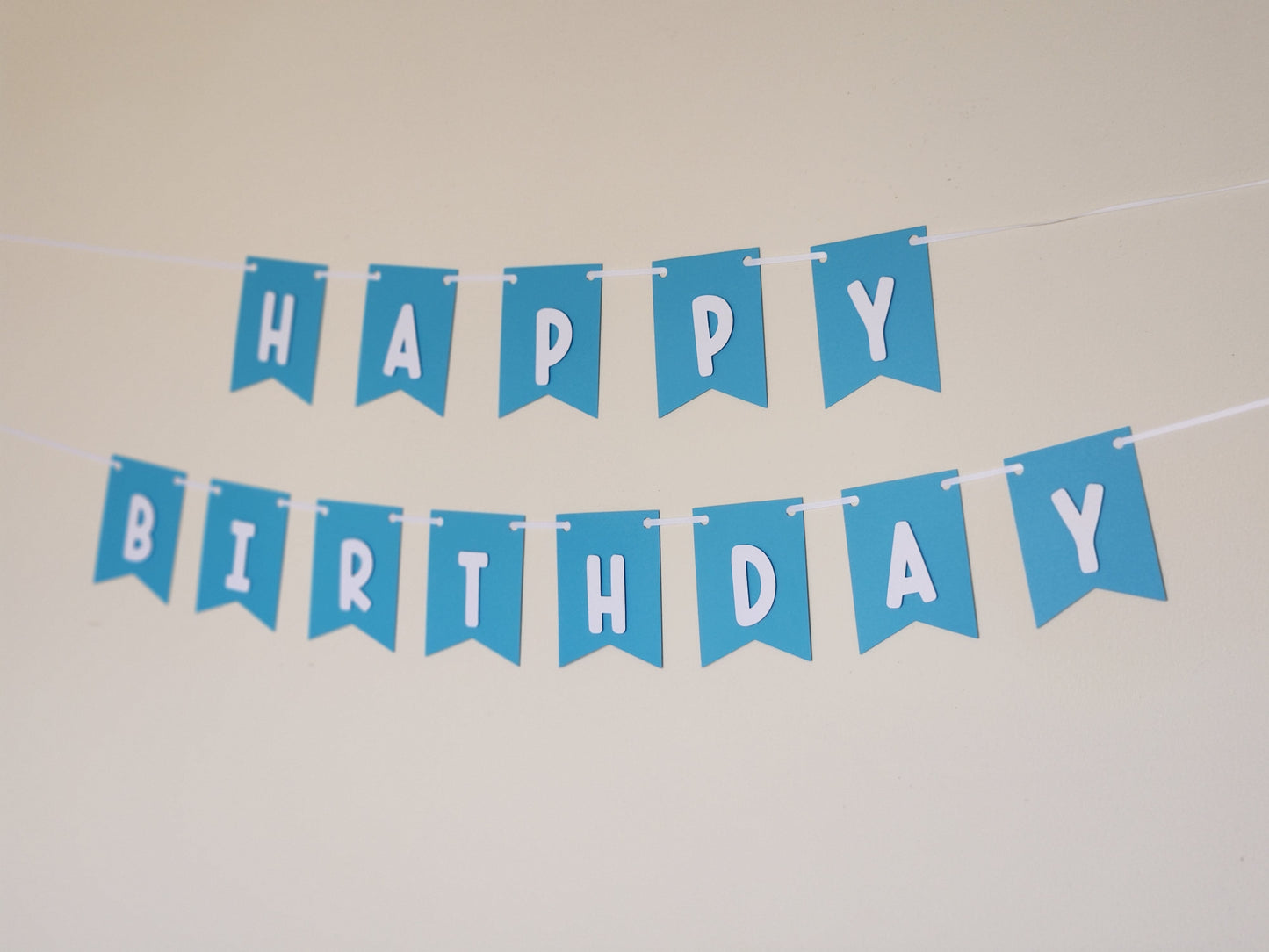 Personalized Handmade Happy Birthday Banners-Purple